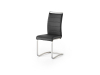 MCA Furniture Pescara Schwinger mit Griffleiste (2-er Set) - Bezug in schwarz - PESE10_SX