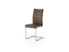 MCA Furniture Pescara Schwinger mit Griffleiste (2-er Set) - Bezug in braun - PESE10_BX