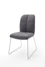 MCA Furniture Tessera Stuhl B (2-er Set) - Bezug in grau...