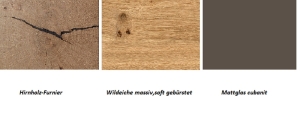 Wöstmann Programm WSM 1600 Konsole, Breite 55 cm, Montage rechts - 1544