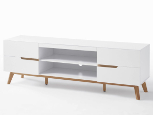 MCA Furniture Cervo Lowboard T05 Lack weiß matt...