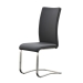 MCA Furniture Arco Schwingstuhl 2 (2-er Set) - Bezug in Echtleder weiß - ARCO2ELW