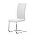 MCA Furniture Arco Schwingstuhl 2 (2-er Set) - Bezug in Echtleder grau - ARCO2ELG