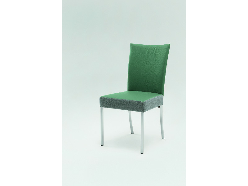 Musterring Stuhlwerk Vierfußstuhl S 1021 Beine quadratisch Bezug in Ledergruppe 1 S1021F