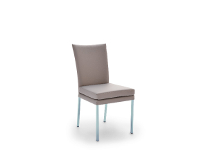 Musterring Stuhlwerk Vierfußstuhl S 1022 Beine quadratisch Bezug in Ledergruppe 2 S1022F