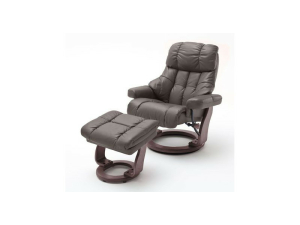 MCA Furniture Relaxsessel Calgary XXL mit Hocker Bezug...