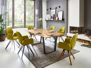 Niehoff Design Tisch 6783 200x100 cm mit zwei...