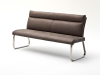 MCA Furniture Rabea Bank - Maße in 180 cm - Bezug in grau - RBLE18_GX