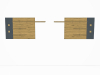 Hartmann Caya Wandpaneel mit Rückwand aus Holz und der Applikation aus Mattglas, 3 Regalböden Mattglas links in anthrazit mit Beleuchtung - 5181A+9812+9824