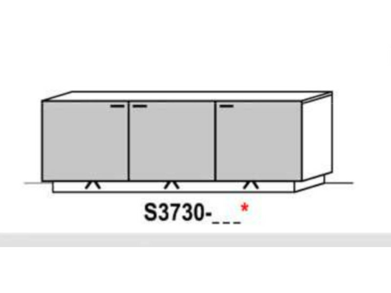 Schröder Kitzalm Living - Sideboard S3730 - Akzent Natur - S3730-NAT