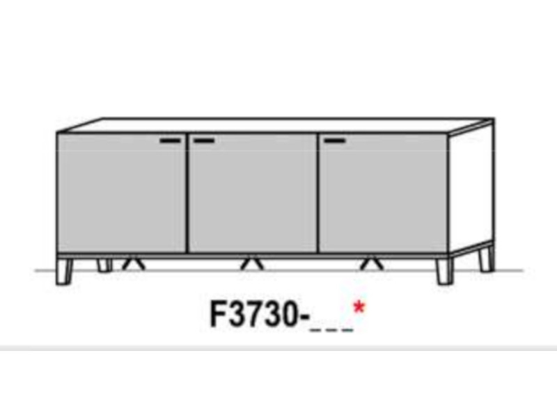 Schröder Kitzalm Living - Sideboard F3730 - Akzent Natur - F3730-NAT