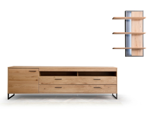 MCA Furniture Portland Wohnkombination 3 - POR17W03