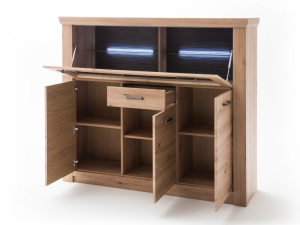 MCA Furniture Meran Highboard - MER1QT05