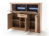 MCA Furniture Meran Highboard mit Beleuchtung - MER1QT05+004062ZB+004090ZB