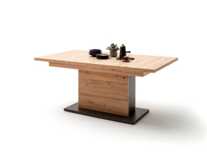 MCA Furniture Brüssel Tisch - mit Säule 180cm (280cm) - BRU1QT60