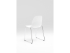 SALE - Niehoff Stuhlsystem Sushi Schalenstuhl 2501 (4er Set) Kunststoffschale white ohne Sitzkissen – 2501-00-032
