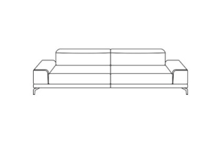 Sofa 2-sitzig - N80
