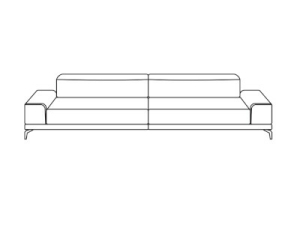 Sofa 3-sitzig - N90
