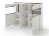 MCA Furniture Marbella Highboard - MAE1BT05