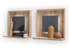 MCA Furniture Lizzano Wandboard (2-er Set) - LIZ1QT50