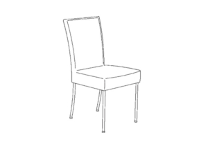 Musterring Nova Stuhl Vierfußstuhl N1008