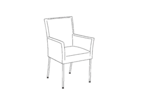 Musterring Nova Stuhl Vierfußstuhl N1008