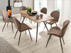 MCA Furniture Lima 4-Fuß-Stuhl (2-er Set)