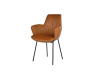 Bert Plantagie Stuhl Maple Four - ohne Armlehnen - Innenseite Leder 1 - Außenseite Leder 1 - M12