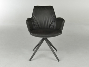 Bert Plantagie Stuhl Maple Stativ - ohne Armlehnen - Innenseite Leder 2 - Außenseite Leder 2 - M13