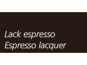 Griffleiste Lack espresso - GI