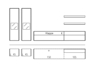 Musterring Kara-Frame Kombination 73899