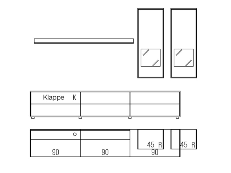 Musterring Kara-Frame Kombination 73949