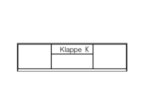 Musterring Kara-Frame Sideboard - Breite 197,2 cm - Tiefe...
