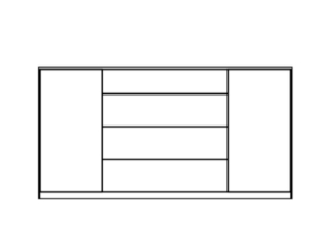 Kara-Frame Sideboard