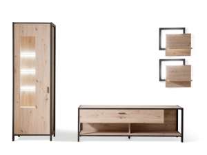 MCA Furniture Algarve Wohnkombination 3 - ALG1QW03