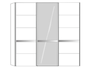 Musterring Savona 2.0 Schwebetürenschrank 3-türig - Breite 250 cm