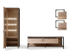 MCA Furniture Algarve Wohnkombination 3 - mit Beleuchtung und Schalter - ALG1QW03+007063ZB+027031ZB