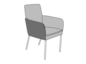 Musterring Stuhlwerk 2.0 Vierfußstuhl S2321/S2322