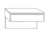 Musterring Savona 2.0 - Konsole in schwebender Optik - mit 1 Schublade