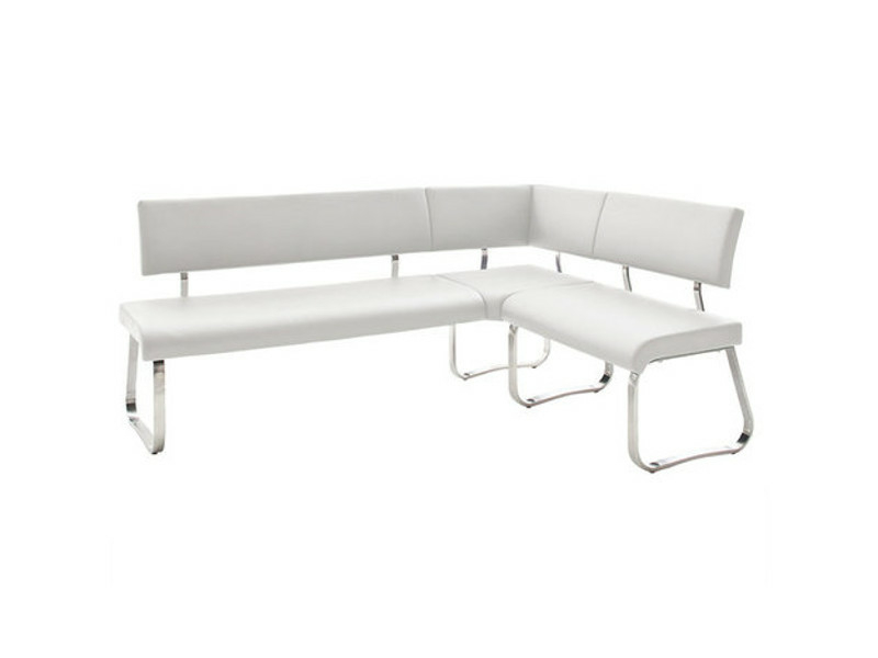 SALE - MCA Furniture Eckbank Arco Echtleder weiß AREB20WX, 899,00 €