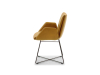 Musterring MR2050 Stuhl mit Armlehnen MEX Uni-color - Bezug in Lederklasse 60