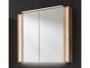 Thielemeyer Fresh Spiegelschrank - Breite 62 cm (Türanschlag rechts) - Wildeiche - mit Aufsatzleuchte - 800047+800925