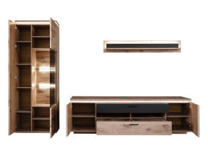 MCA Furniture Modena Wohnkombination 1 - MOD2XW01