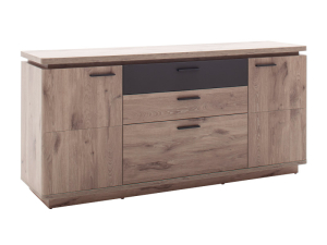 MCA Furniture Modena Sideboard - mit Funkfernbedienung - MOD2XT01+004091ZB