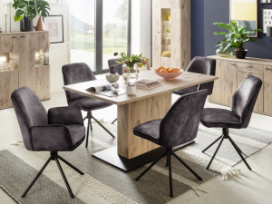 MCA Furniture Prato Tisch mit Säule - PTO3AT60