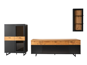 MCA Furniture Cesena Wohnkombination 3 - CSA3BW03