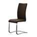 MCA Furniture Arco Schwingstuhl 1 (2-er Set) - Bezug in Lederoptik braun Arco1EPB