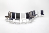 MCA Furniture Arco Schwingstuhl 1 (2-er Set) - Bezug in Lederoptik cappuccino Arco1EPC