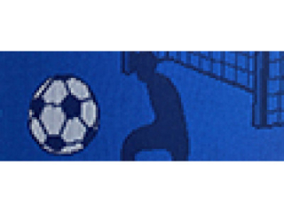 Fußball (blau)